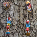 Garden Decor Climbing Dwarf Fairy Garden Statue Elf Characters Outdoor Landscape Countryside Courtyard Decor