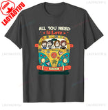 The B-Beatles All You Need Is Love T-Shirt Unisex for Men FAN Vintage Graphic Cotton Tee Streetwear Casual Music Gift Band Merch