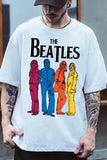 2026 The Beatles Band T Shirt Mens Womens Cotton Tees Ummer Casual Short Sleeve Round Neck Clothing Loose Tops Trend