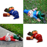 Drunk Garden Gnome Outdoor Statue Garden Gnomes Outdoor Patio Decor Birthday Gifts for Women and Men
