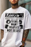 2026 The Beatles Band T Shirt Mens Womens Cotton Tees Ummer Casual Short Sleeve Round Neck Clothing Loose Tops Trend