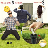 Garden Key Hider, Realistic Underground Watering Can Key Safe, No Battery Needed, Durable Plastic for Outdoor Garden Security