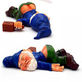 Drunk Garden Gnome Outdoor Statue Garden Gnomes Outdoor Patio Decor Birthday Gifts for Women and Men