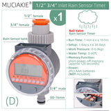 Garden Watering Timer Irrigation Controller Mechanical Automatic Sprinkler Programmable Valve Outdoor Hose Drip Sprinkler Tools
