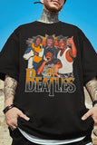 2026 The Beatles Band T Shirt Mens Womens Cotton Tees Ummer Casual Short Sleeve Round Neck Clothing Loose Tops Trend