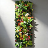 75x25cm Artificial Plant Grass Wall Fence Panel Boxwood Hedge Privacy Panel for Home Garden Outdoor Vertical Backdrop Decoration