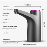 Portable Water Cooler Dispenser,Universal Water Dispenser for USB Charging Water Pump（black）