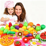 22-Piece Fruit And Veggie Cutting Toy Set (Random Assorted)