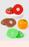 22-Piece Fruit And Veggie Cutting Toy Set (Random Assorted)