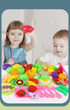 22-Piece Fruit And Veggie Cutting Toy Set (Random Assorted)