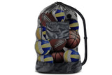 Extra Large Sport Ball Bag Heavy Duty Breathable Mesh Storage Bag With Adjustable Shoulder Strap - Style 2