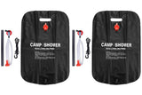 20L Camp Shower Bag Portable Solar Shower Bag Outdoor Shower Bag