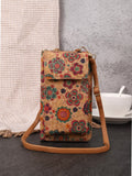 B Elegance Vintage Bohemian Style Wallet with Multi-Compartment Design - Large Capacity Zipper Clutch for Women