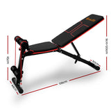 Everfit Adjustable FID Weight Bench Fitness Flat Incline Gym Home