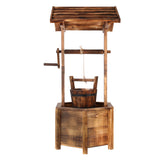 Gardeon Wooden Wishing Well