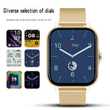 Women Smart watch Men 1.69 Colour Screen Full touch Fitness Tracker Men Call Smart Clock Ladies For Android IOS+BOX